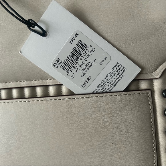 Coach 1941 quilted rivet swagger chain crossbody - Picture 8 of 8